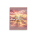 Jesus Gives Hope and a Future Poster