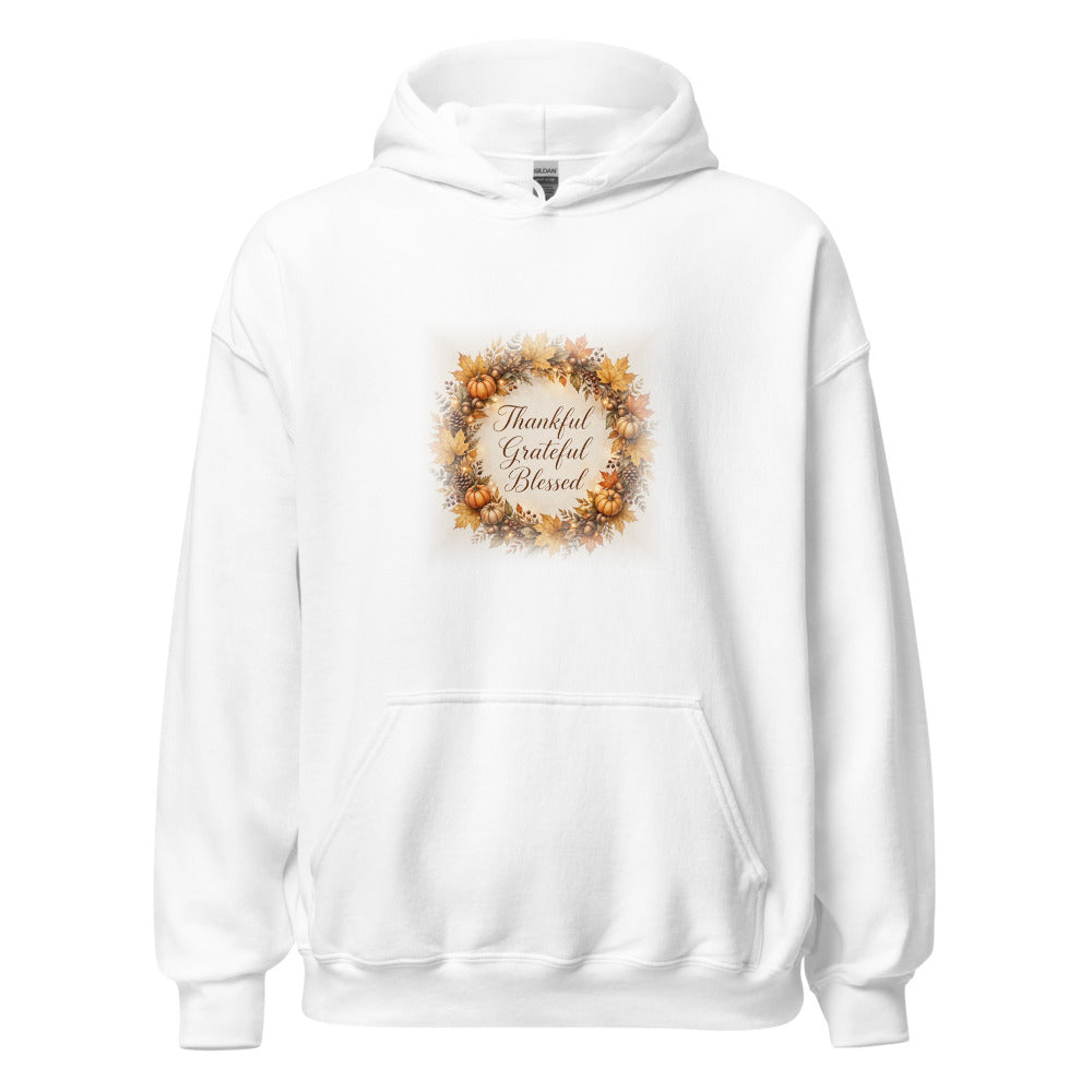 Thankful, Grateful, Blessed Hoodie